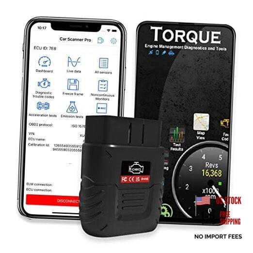 OBD2 Scanner Bluetooth  Auto Diagnostic Scan Tool Car Fault Check Engine Light