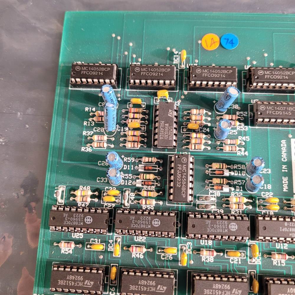 Telecor DTMF-RD Rev 1 Plug In Module Control Computer Board PCB