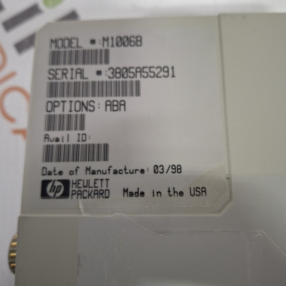 Philips M1006B Single Parameter IBP Module