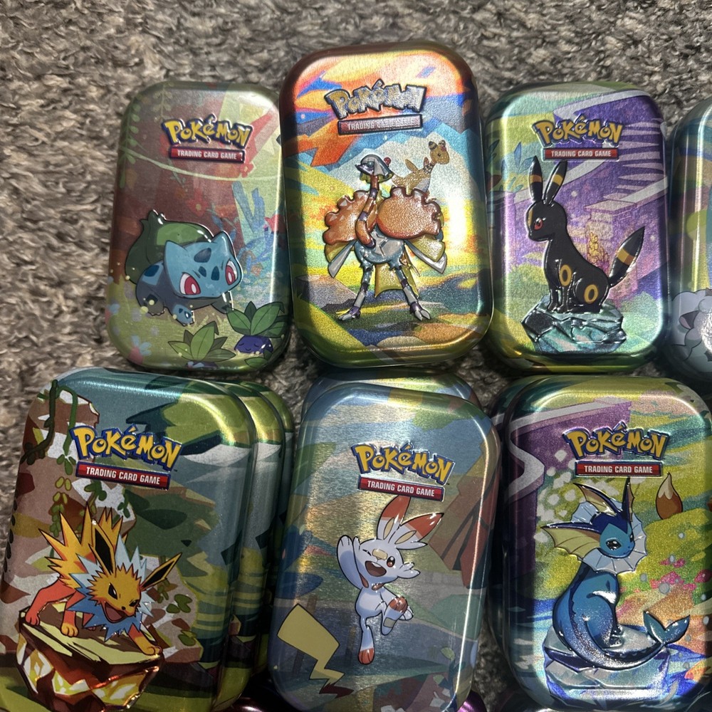 Pokemon TCG Mini Tin *EMPTY* Multiple Available