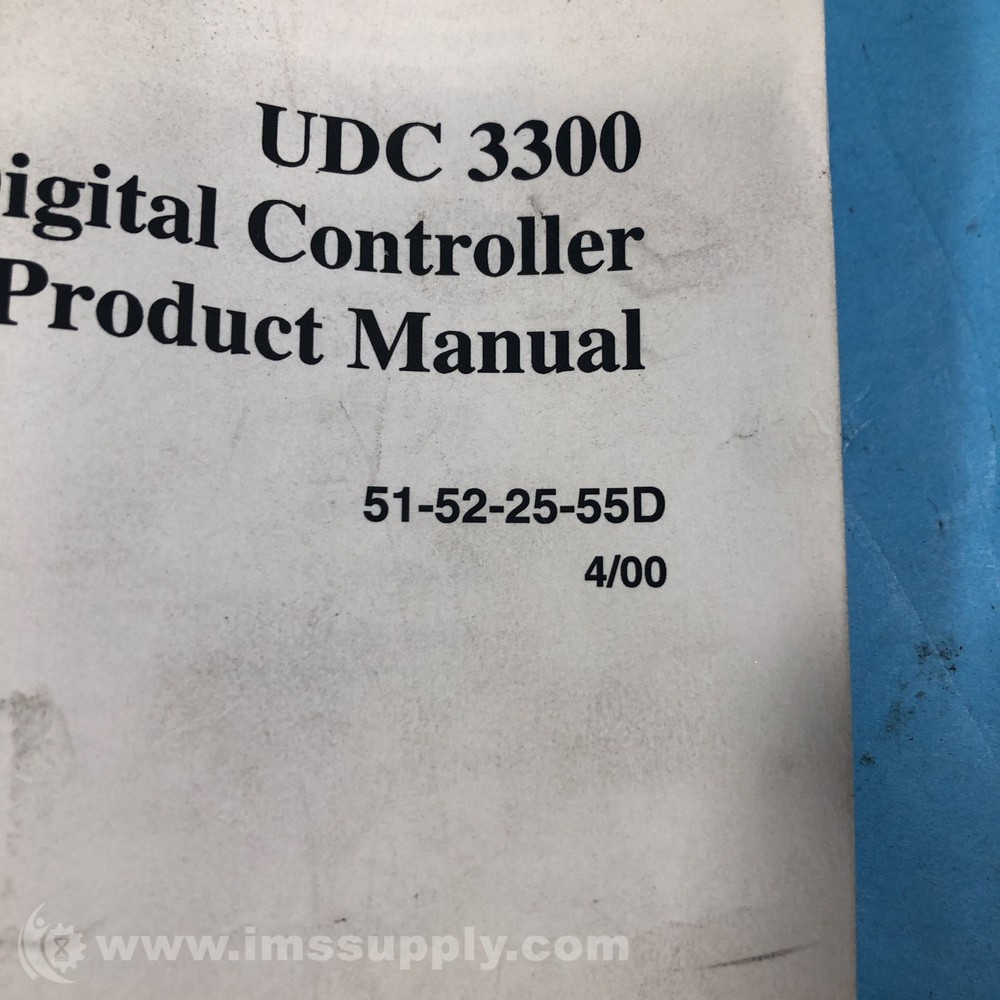 Honeywell 51453375-501 Controller Manual CD 2804