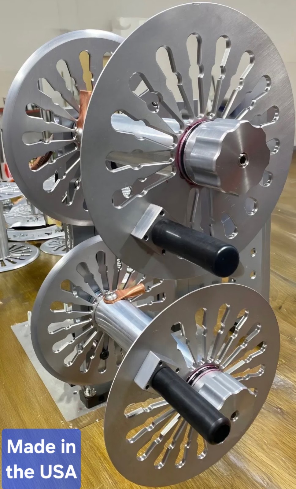 Reel Quality Products DDX1445 Double Stacked Welding Lead Reels **NEW**