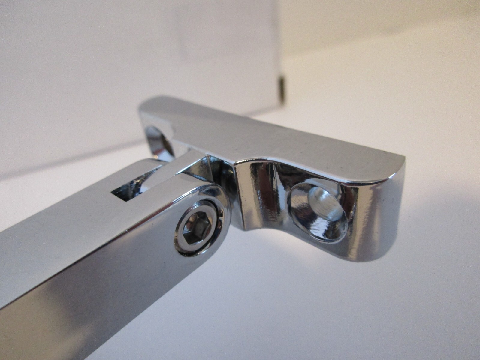 CHROME REAR VIEW MIRROR OVAL BOLT ON UNIVERSAL CUSTOM CLASSIC HOT ROD #6616