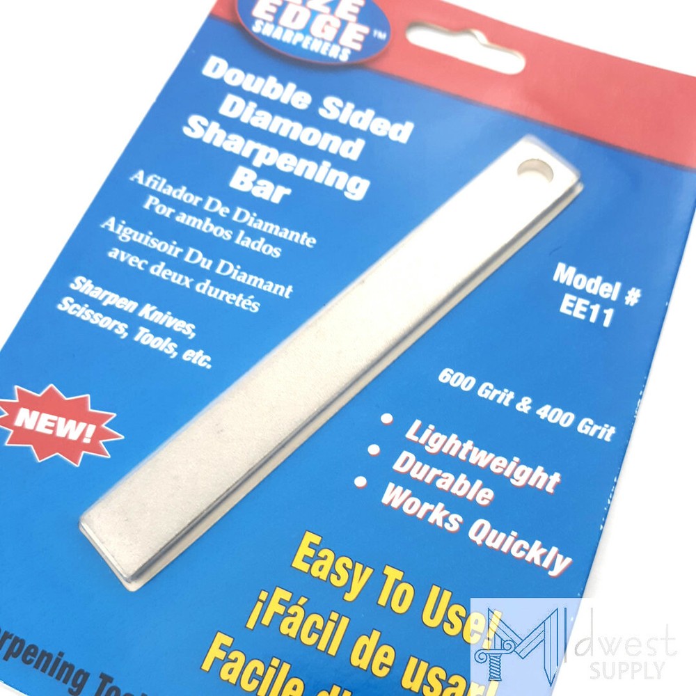 Eze-Lap Edge Sharpening Bar Double Sided Diamond Pocket Sharpener 400 / 600 Grit