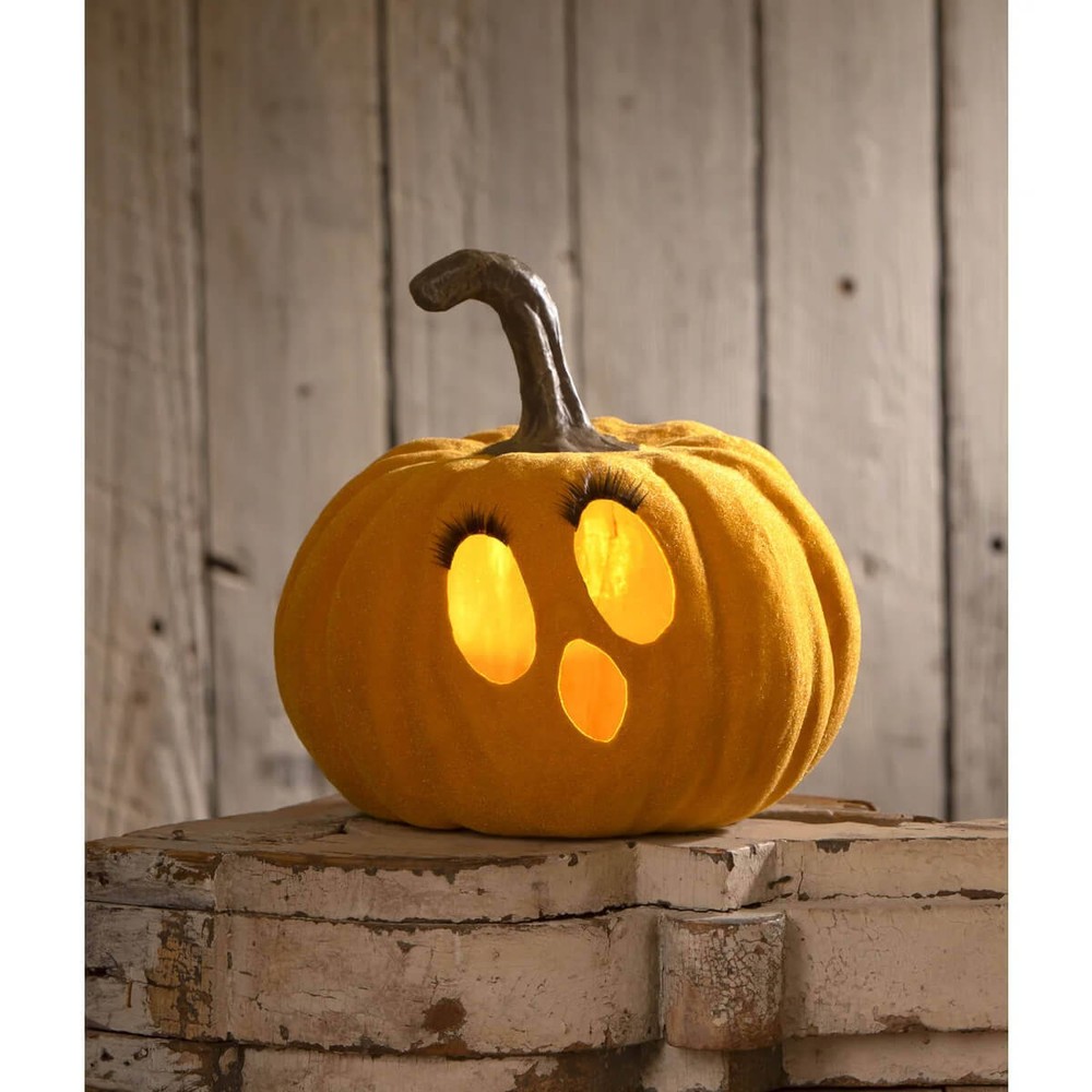 Flocked Mustard JOL