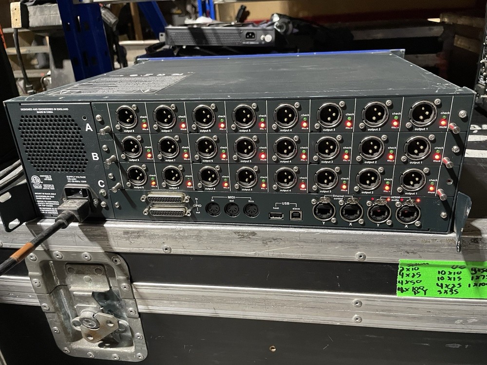 Midas DL 451 stage boxe for midas pro console with 24 out