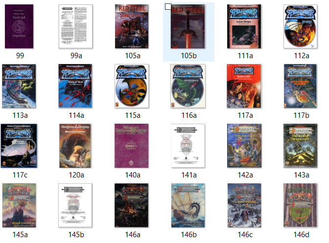 Giant Dungeons & Dragons Version 2 Collection Books Module's User Guide 250+ PDF