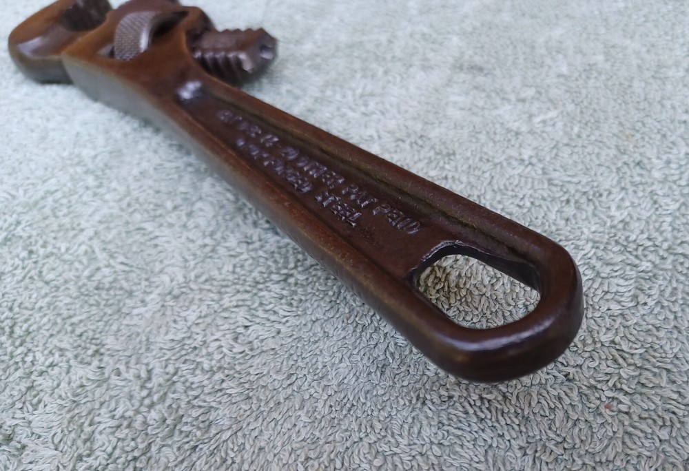 Lawson Mfg. 8" Obtuse Angle Adjustable Monkey Wrench