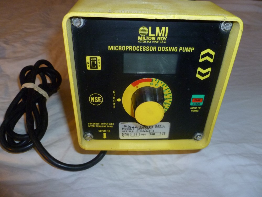LMI MICROPROCESSOR PUMP B911-D90HI MADE IN USA