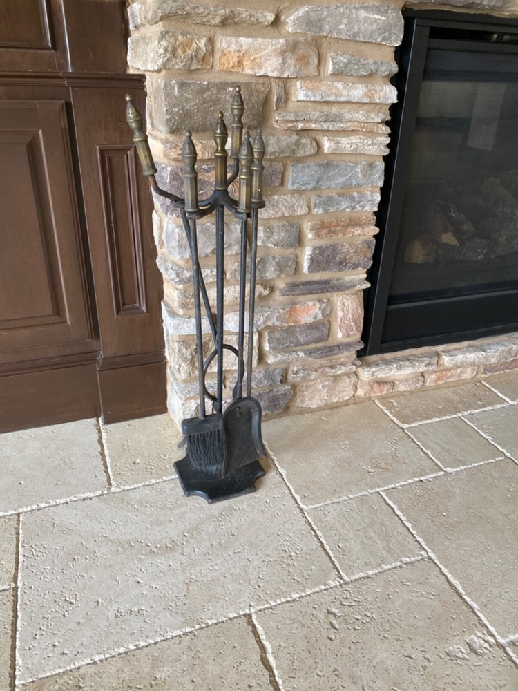 pilgrim fireplace set