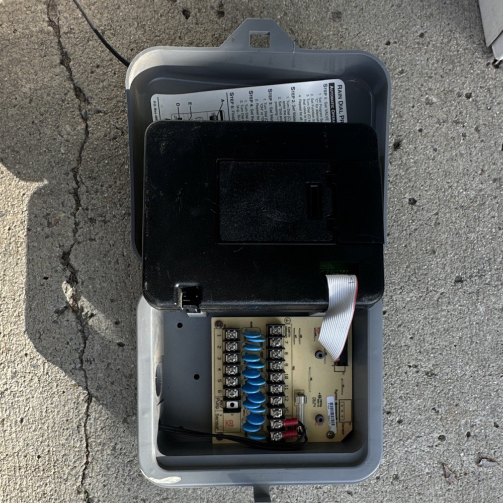 Irritrol Rain Dial RD900-INT Irrigation Controller Dial Manual Programmable