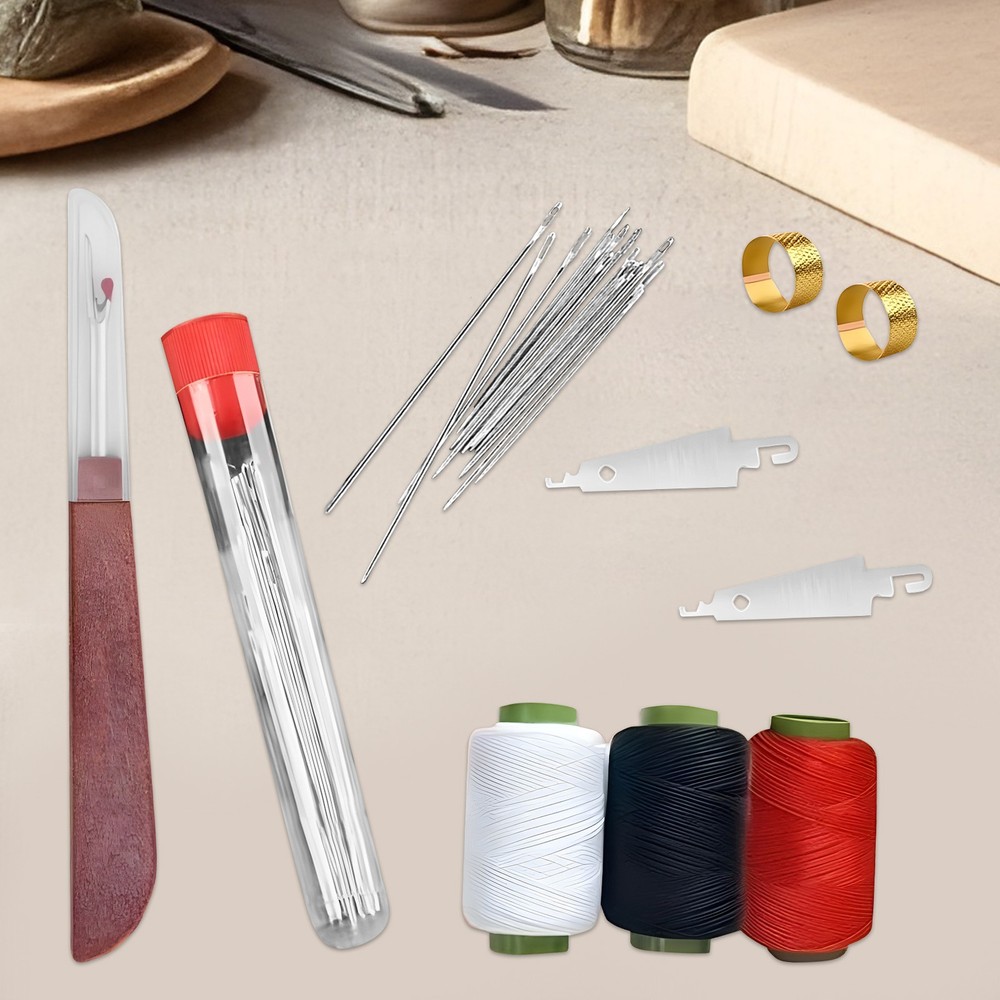 Travel Sewing Tool Set Thimble Needles Thread Hand Repair Tools