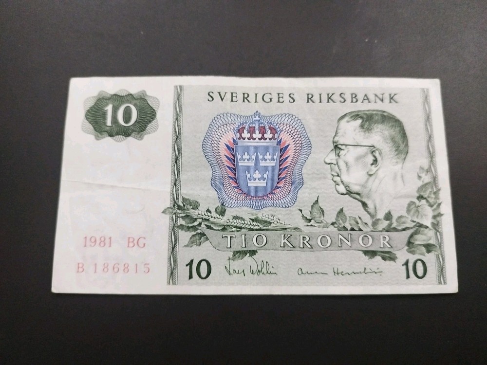 Sweden 10 Kronor 1981
