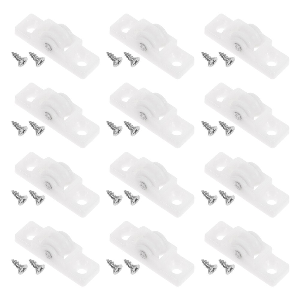 12 Pcs Upright Freezer Rollers Fridge Glides Display Case Casters