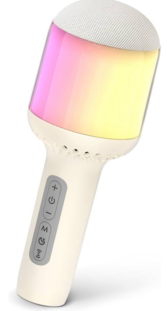 Wireless Bluetooth Karaoke Microphone with Dynamic Lights