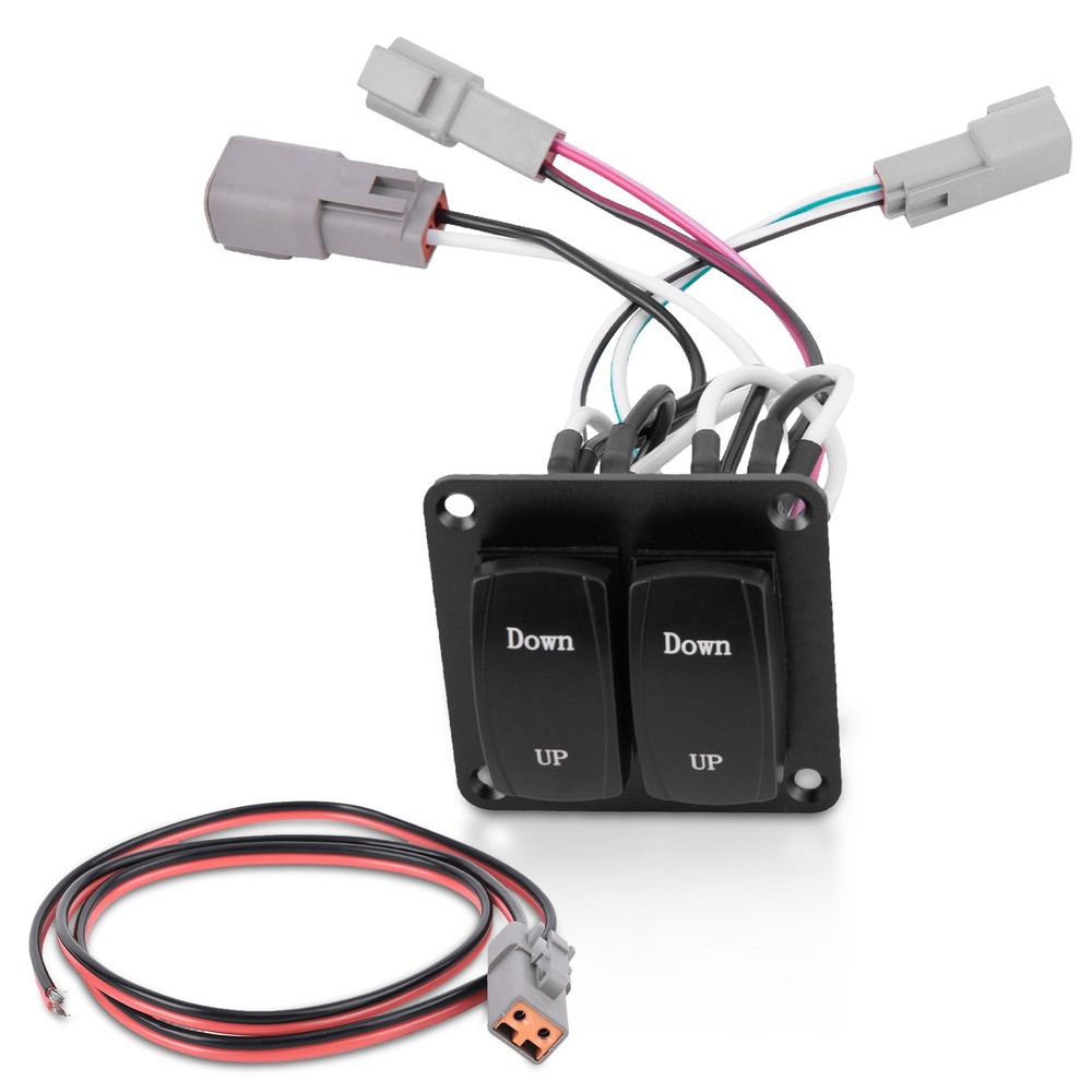Trim Tab Switch Kitdouble Rocker For Single Actuator Trim Tab Systems/ 12&24V