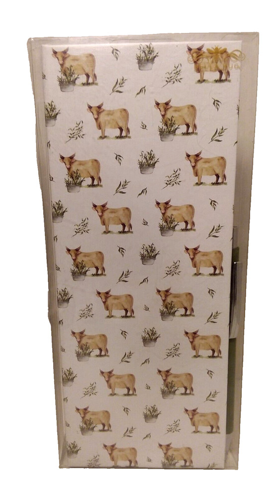 Bella Bug Notepad Set With Pen - Cows and Chickens