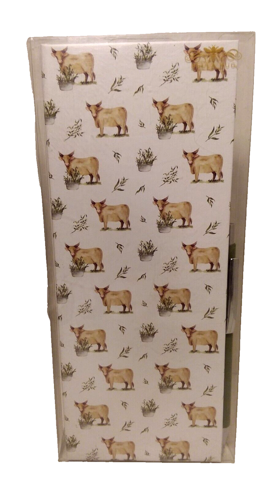 Bella Bug Notepad Set With Pen - Cows and Chickens