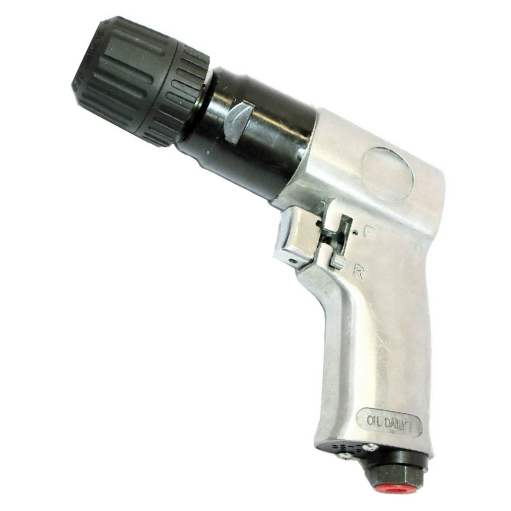 3/8" Air Drill Reversible Air Compressor Keyless Tool 10mm