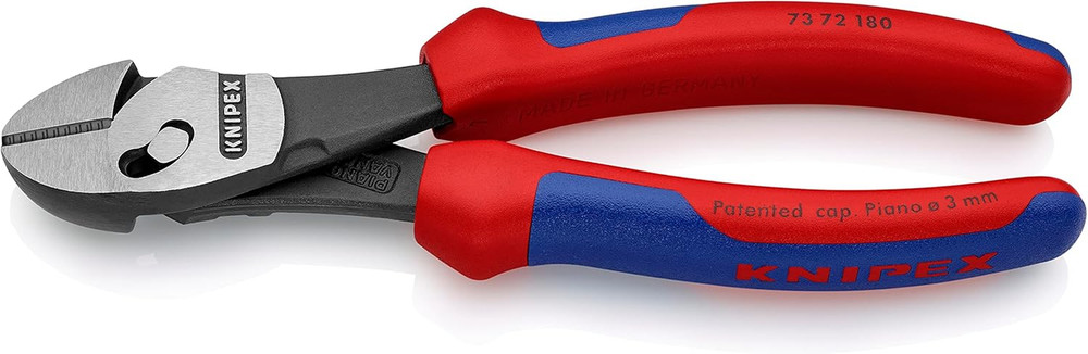 Knipex 73 72 180 BK Twinforce High Performance Leverage Diagonal Cutter with Com