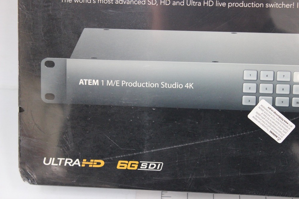 Blackmagic Design ATEM 1 M/E Production Studio 4K Switcher