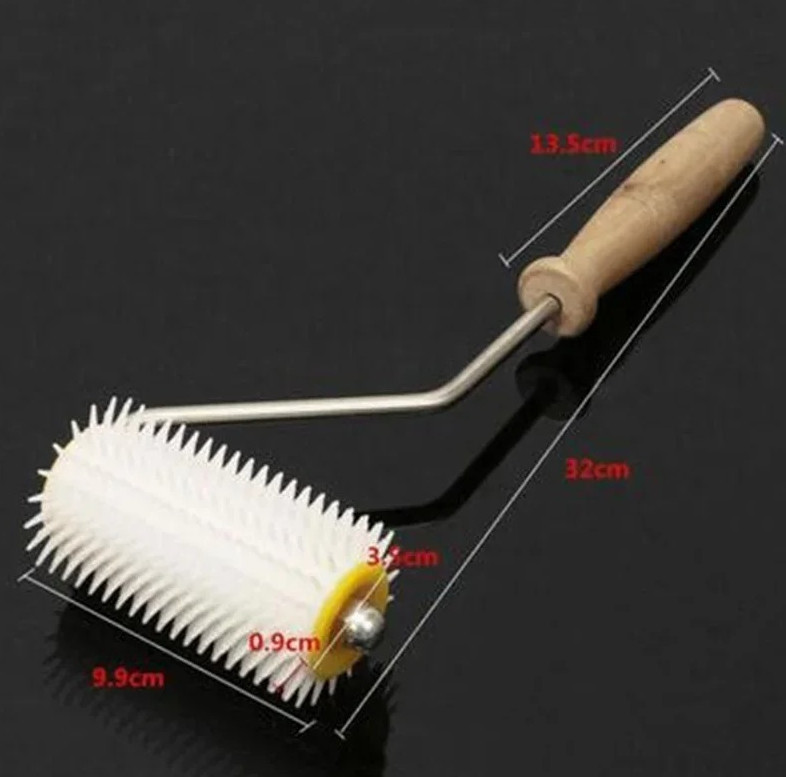 1pc Beekeeping Honey Uncapping Needle Roller Plastic Comb Extractor Tool - NEW