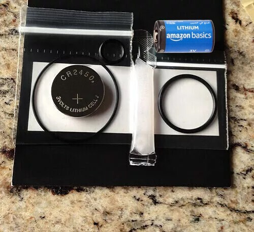 Battery Kit: Suunto D4i Computer & Transmitter Complete, New