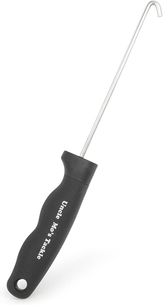 UMT - Durable Hookout, Fish De-Hooker, 10" Hook Remover 3 Pack, Silver/Black