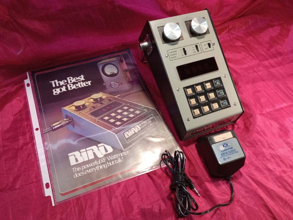 BIRD 4381 RF POWER ANALYST WATTMETER WORKING TESTED!