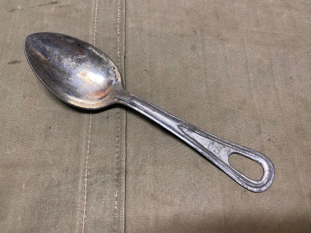 ORIGINAL WWII US INFANTRY ARMY MESS KIT SPOON UTENSIL