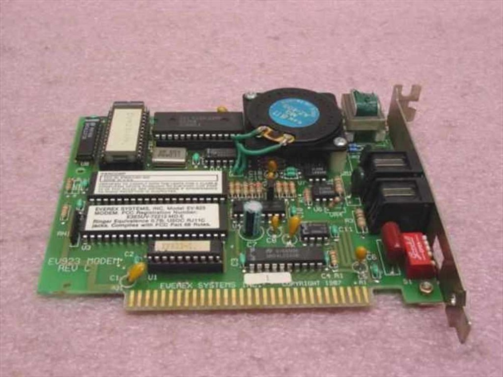 Everex Systems Internal Modem Vintage 1987 EV-923