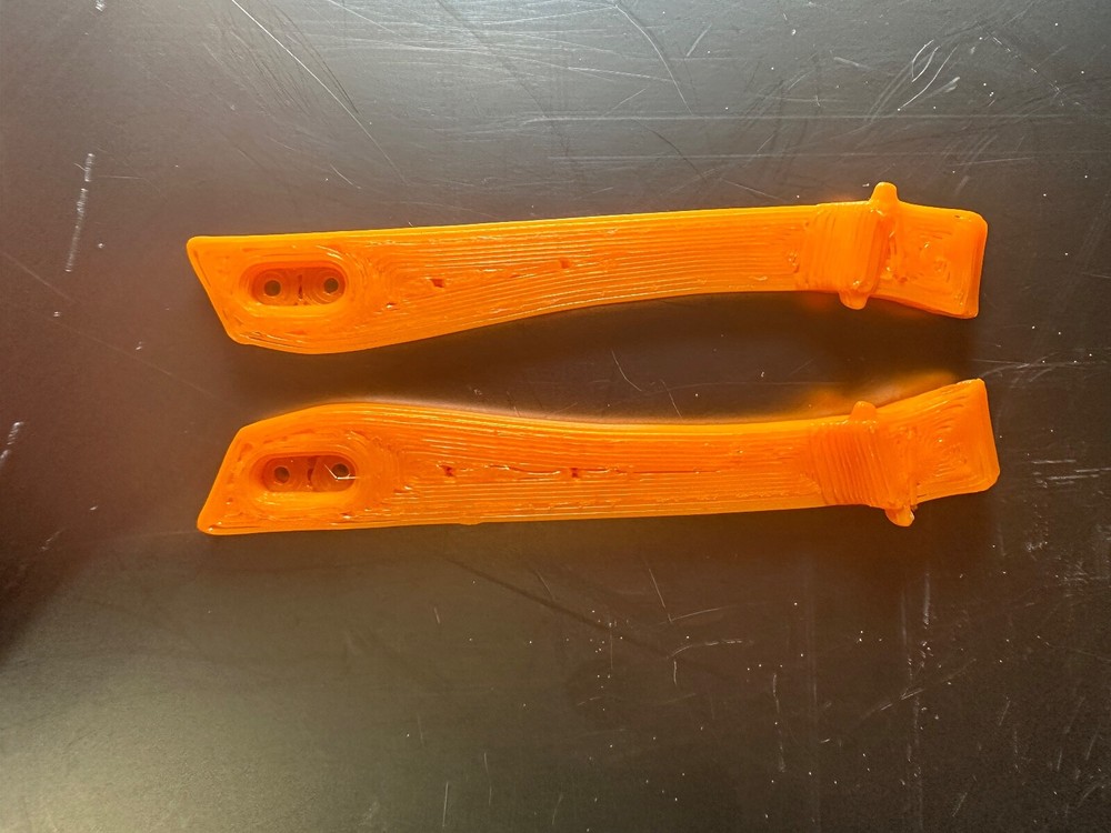 Oakley Jury Sunglasses Version 2, Replacement Temple Hinge, 3D Printed, ONE PAIR