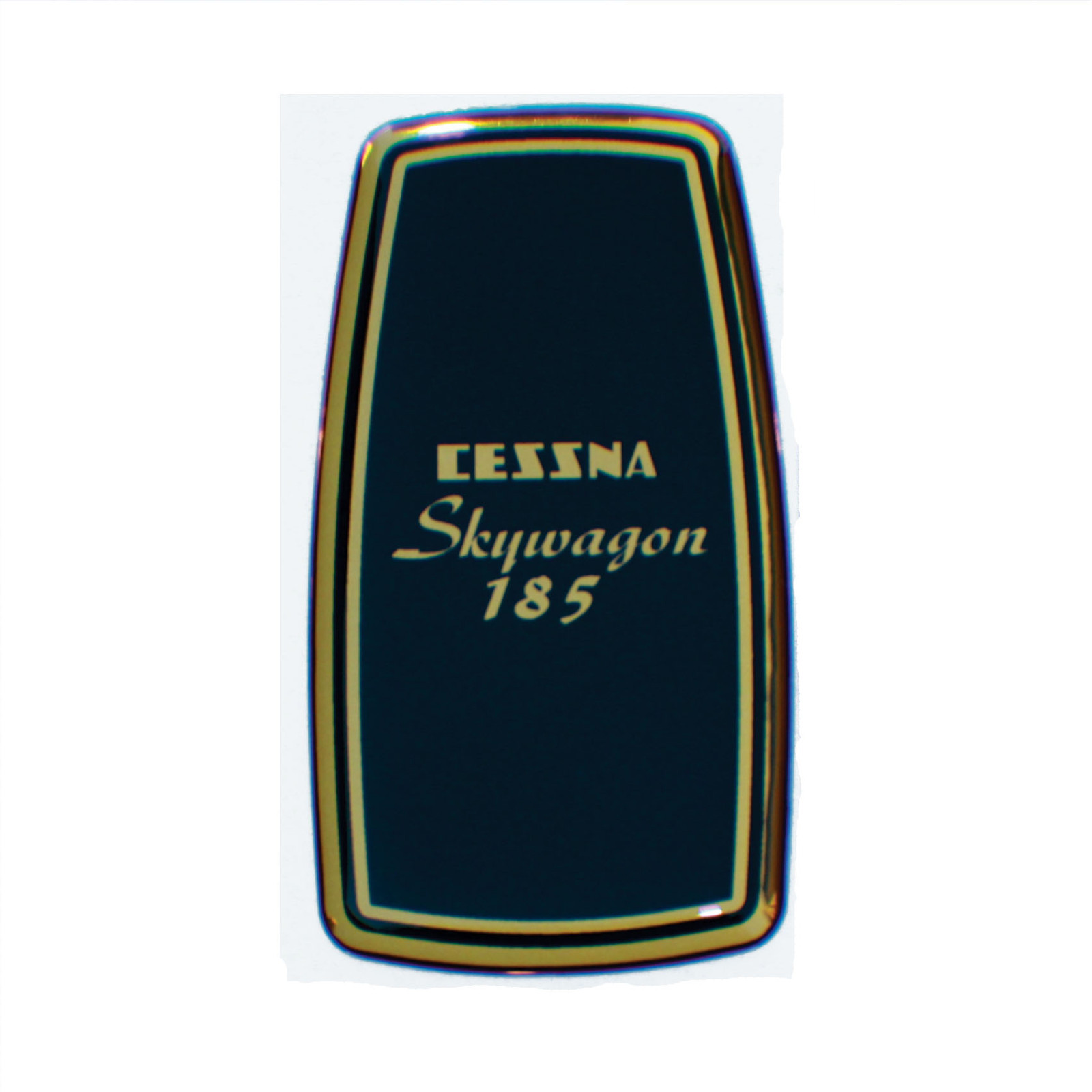 SALE!!  C-185YE - CESSNA 185 SKYWAGON YOKE EMBLEM (PAIR)