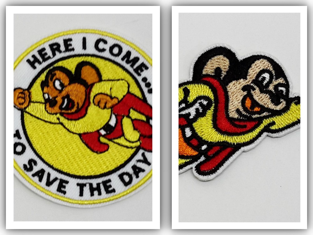 Mighty Mouse TV Series 3" Patch Collection - Your Choice