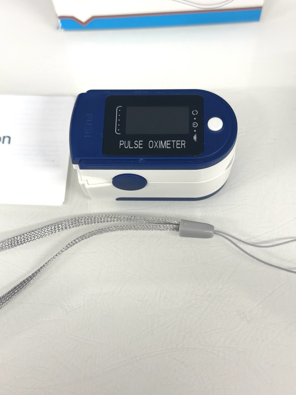 Oximeter Pulse Finger SpO2 Blood Oxygen Saturation Heart Rate Monitor