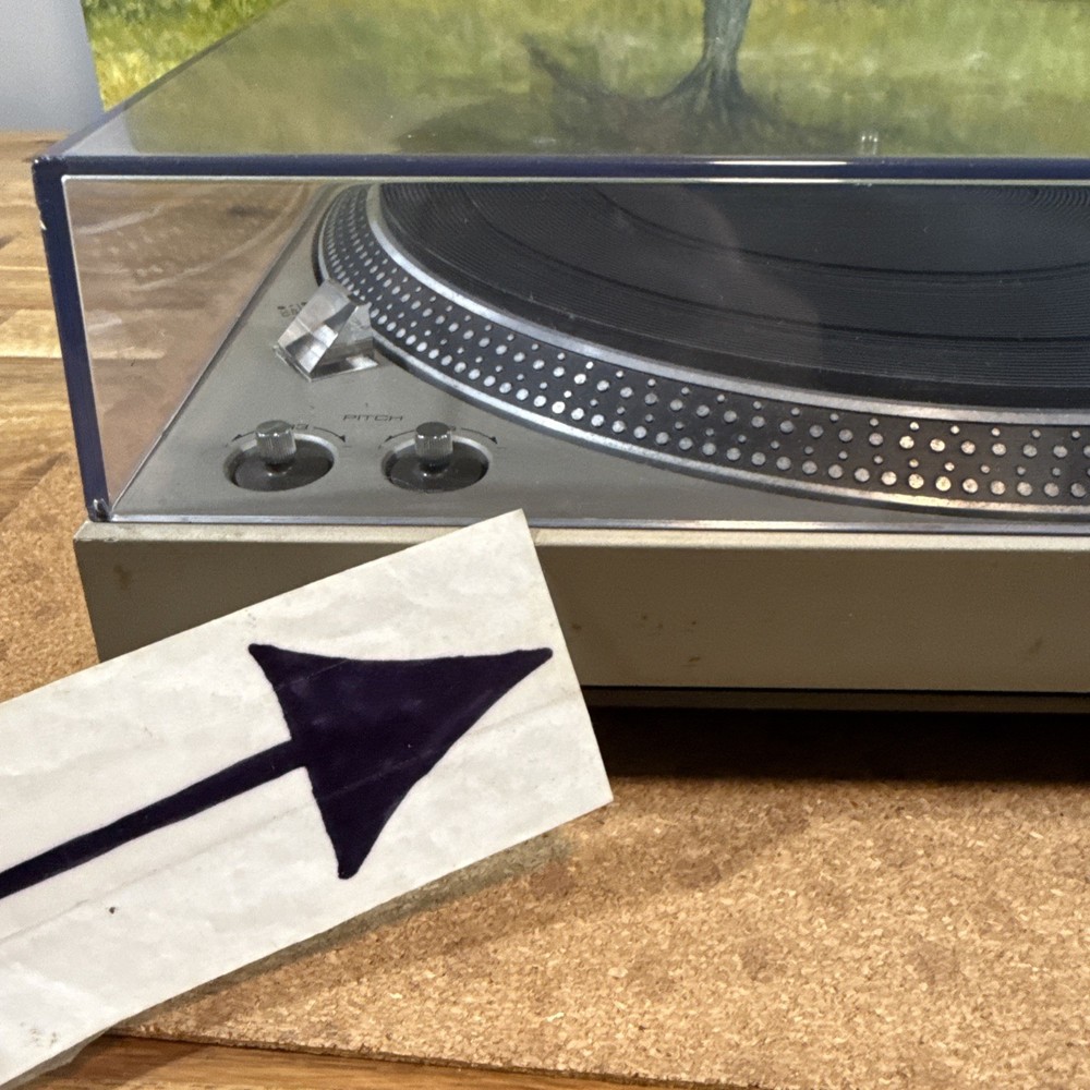 technics sl 1400 turntable Direct Drive Automatic Silver Vinyl Record Player