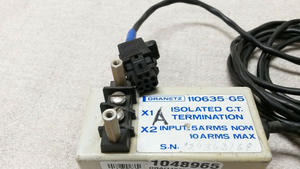 DRANETZ 110635-G5 ISOLATED CT TERMINATION