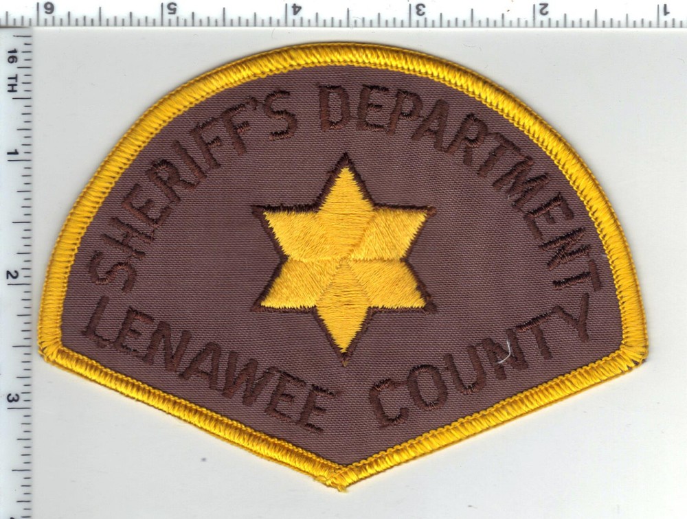 Lenawee County Sheriff's Dept. (Michigan) 3rd Issue Shoulder Patch