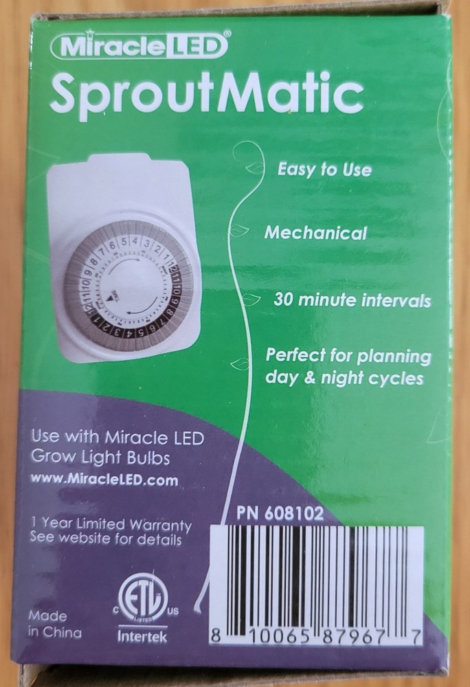 Miracle LED Under The Canopy Indoor Grow Light Kit (4socket set x 2)