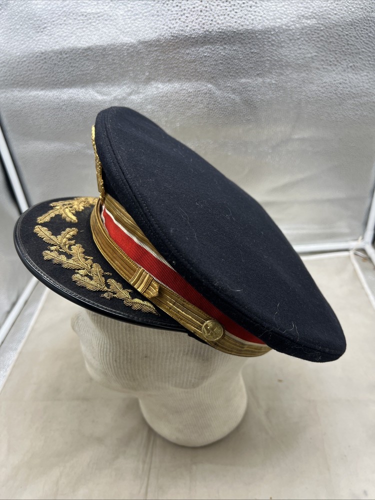 WW2 US Army Engineer Officer’s Dress Visor Hat (DD317