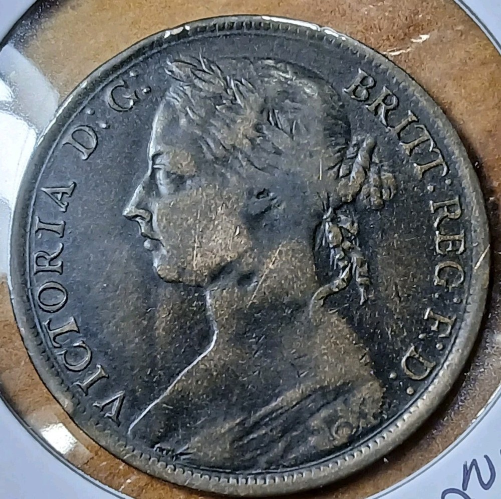 1890 Great Britain Large Penny
