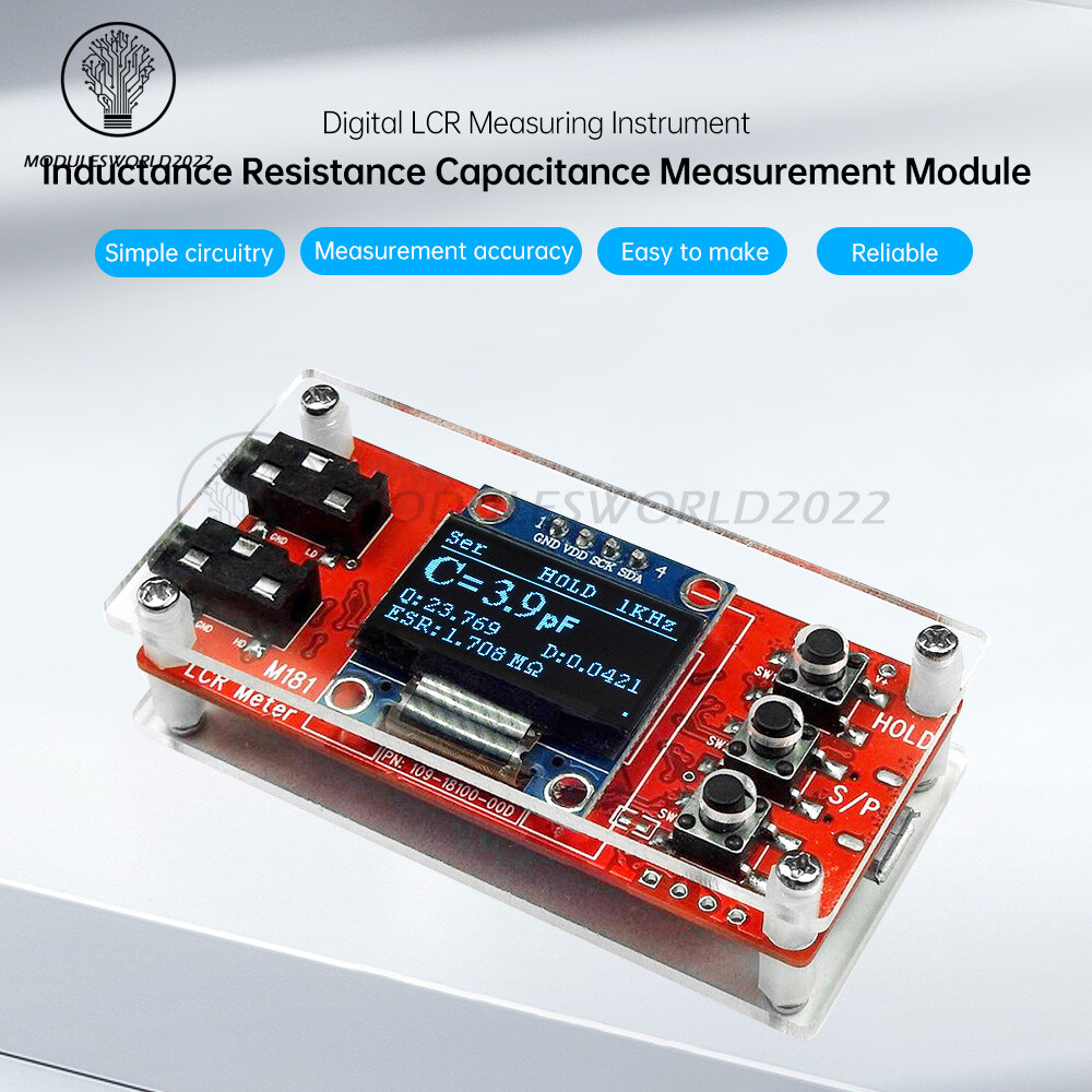 M181 LCR Tester Module High Precision Inductance Resistance Capacitance Meter