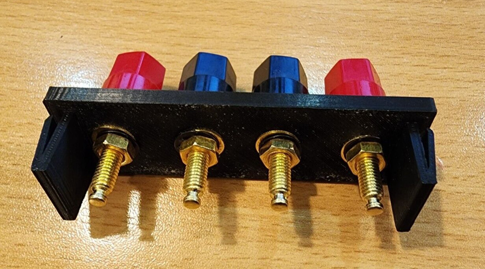 Compatible Sansui G-9700 Speaker Terminal Banana Conversion Kit