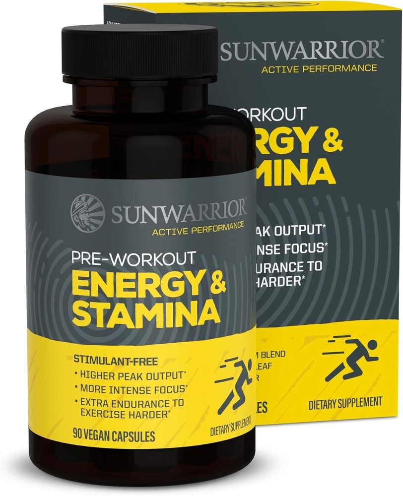 Sunwarrior Active Energy & Stamina 90 capsules