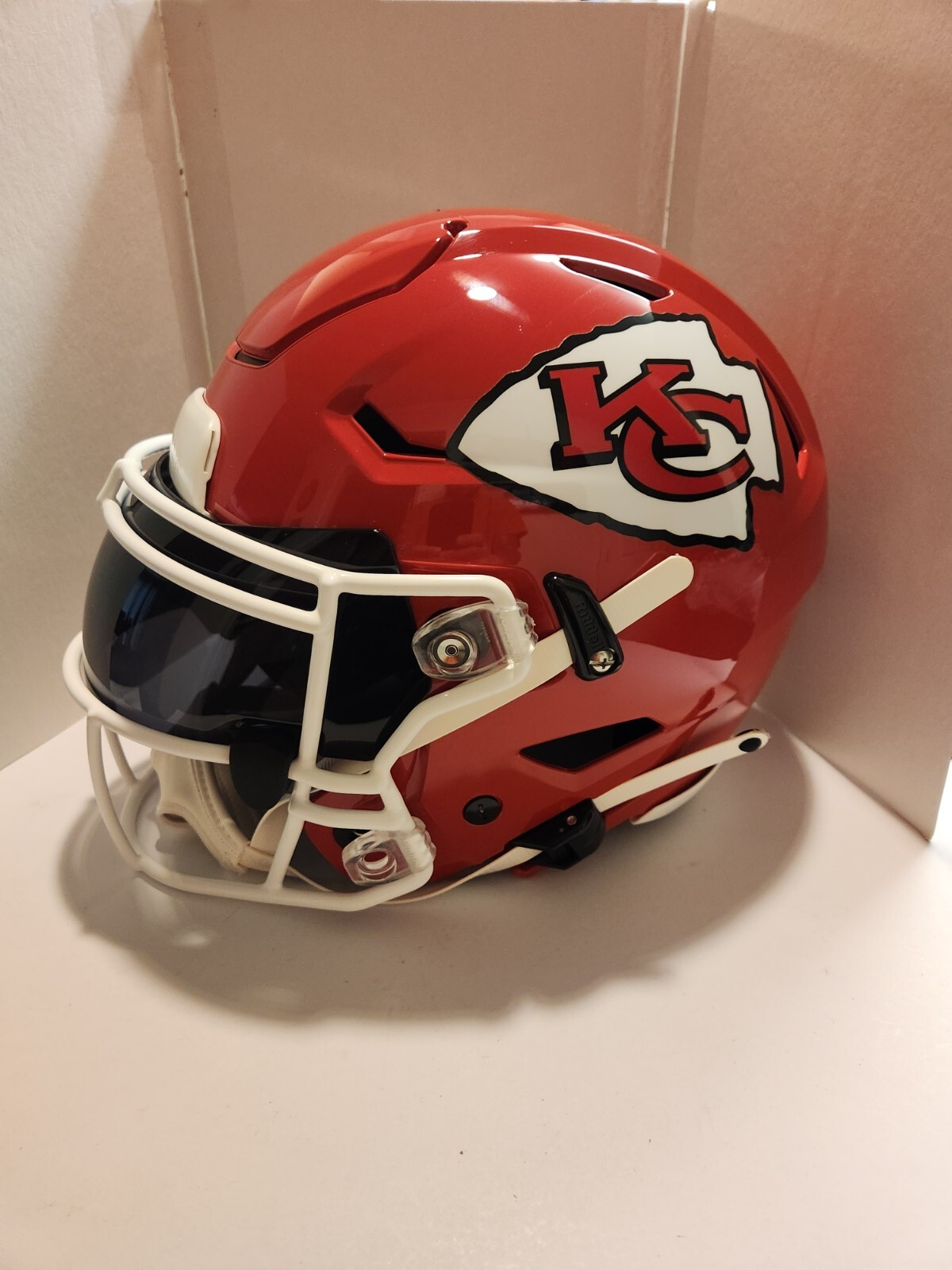 BLACK SPEED FLEX & SCHUTT F7 Full Size Football Helmet Visor Eye Shield W/Clips