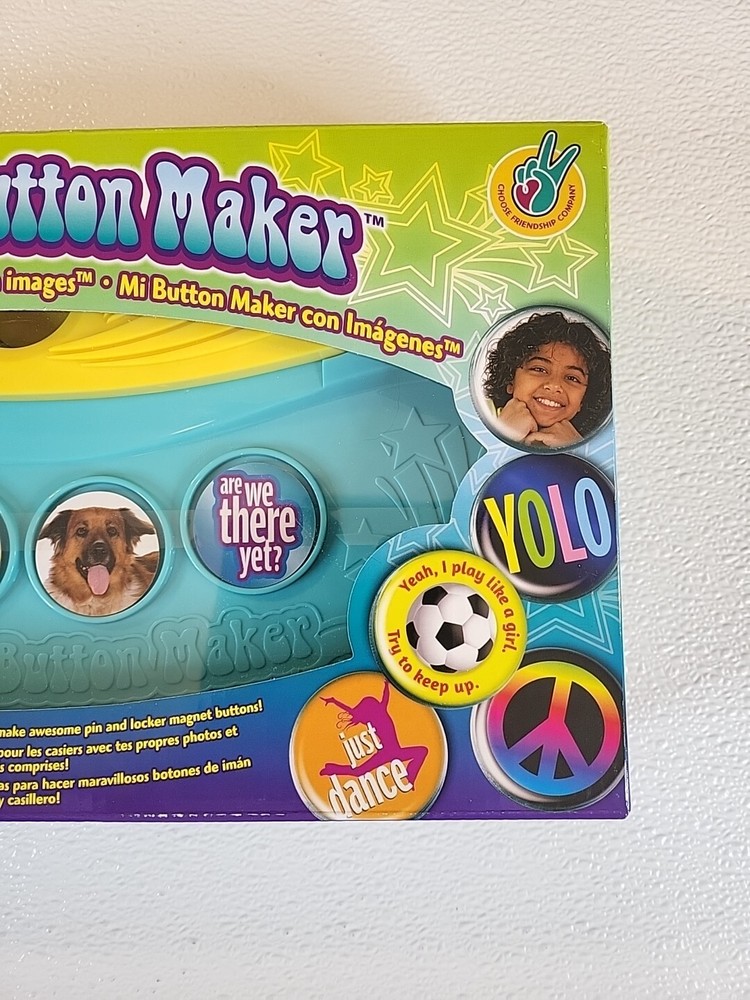 My Image Button Maker-Brand New- F31