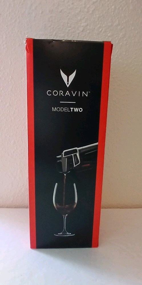 Coravin Model Two 2 Black Wine Preservation System Set (NO gas)