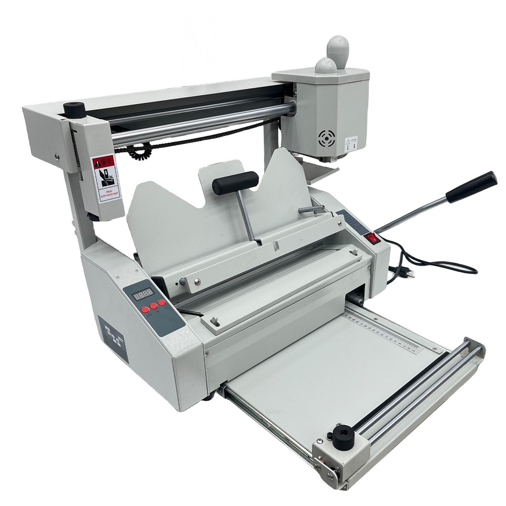 A4 Manual Hot Glue Book Binding Machine 110V Book Binder with Indenting Function