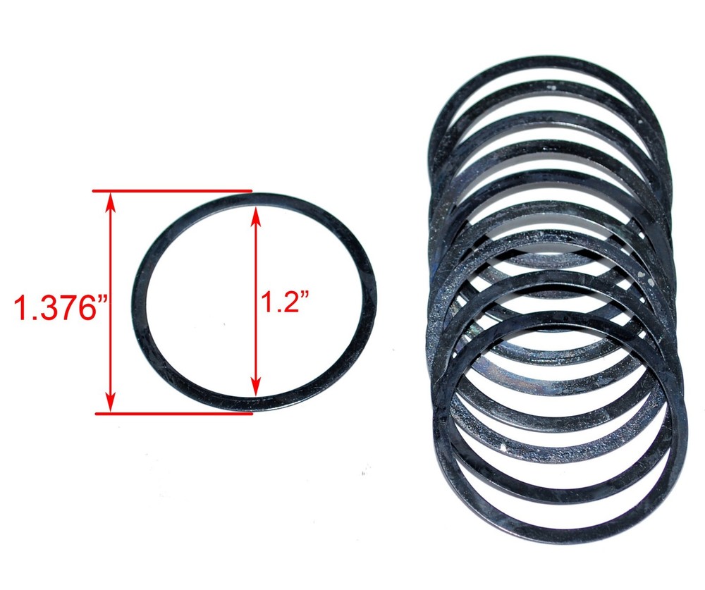 10PCS .308 Shim Nut Washer Adjust Alignment Set