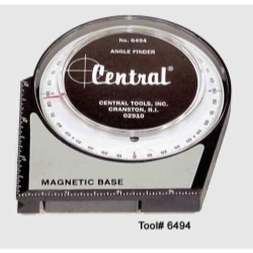 Central Tools 6494A Angle Finder with Magnetic Base